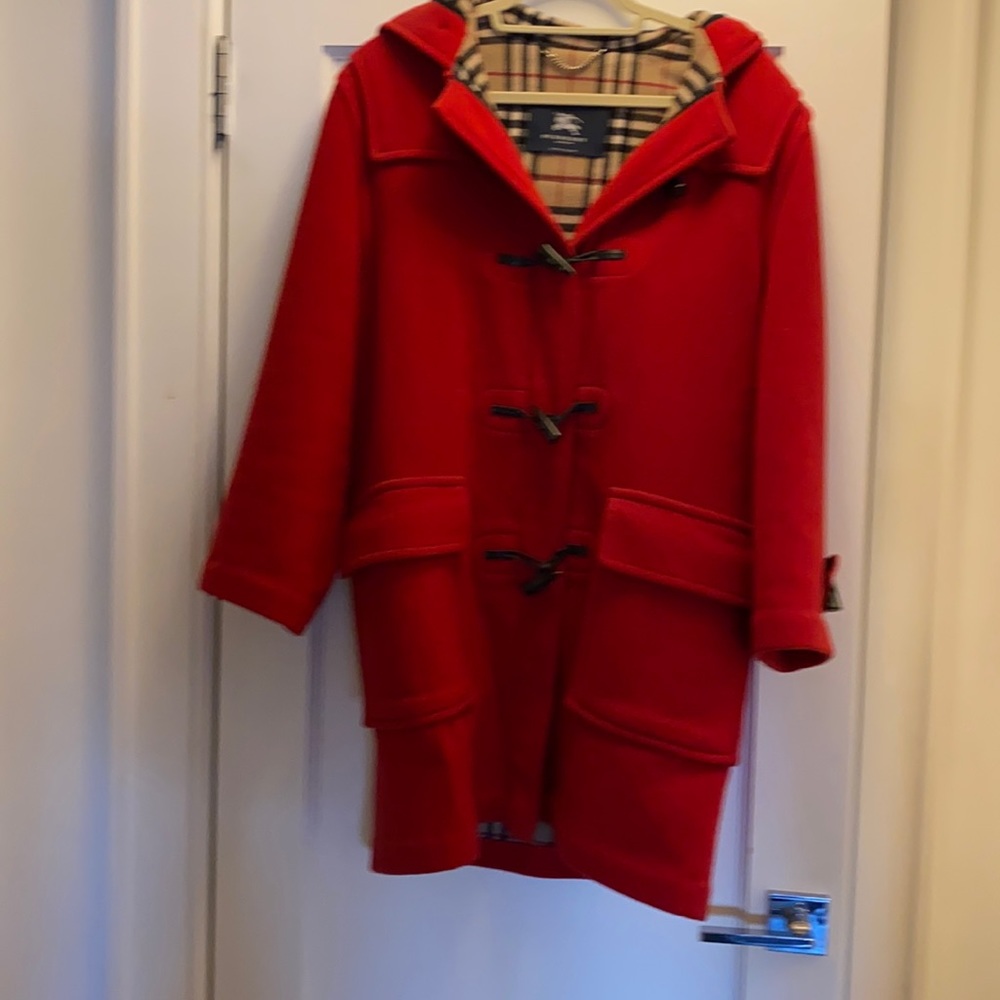 Vintage Burberry Duffle coat made in England